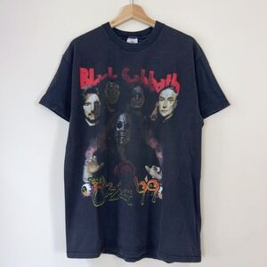 Vintage 90's Black Sabbath Ozzy Osboure Ozzfest 1999 Faded Black Tee Shirt Large